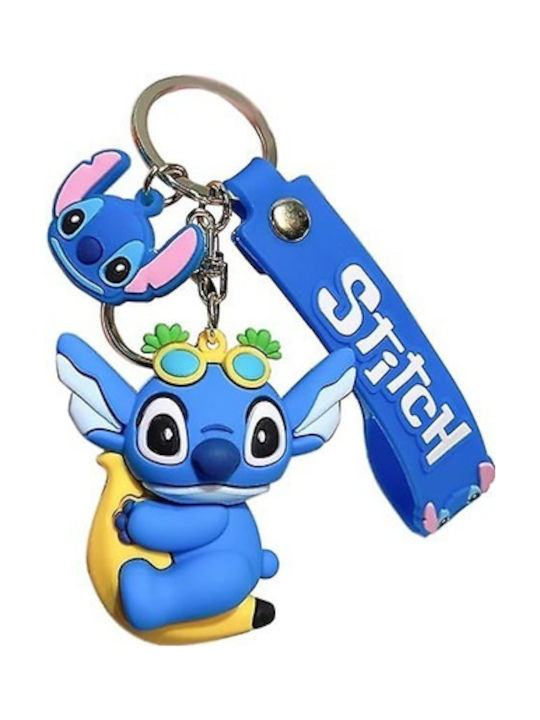 Keychain Plastic Blue