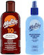 Malibu Tanning Oil Spf10 200ml + After Sun Spray Balm 200ml
