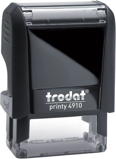 Trodat Printy 4910 Στοιχεία Σας 1-2 Σειρές 25x8mm Μαυρη