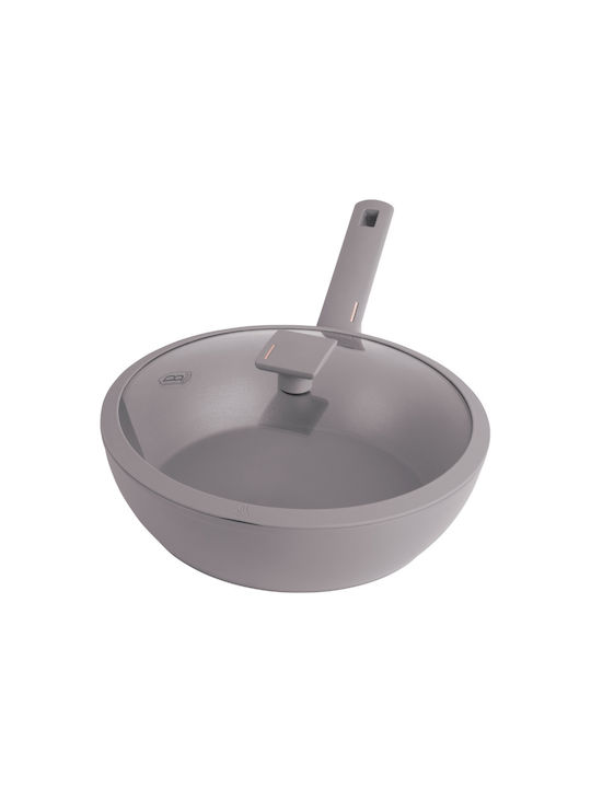 Berlinger Haus Wok With Lid made of Aluminum 28cm