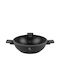 Berlinger Haus Wok από Αλουμίνιο Με Καπάκι 30cm