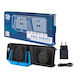 M-Tech Kabelloses Ladegerät (Qi Pad) 20W Stromlieferung Schwarzs (ILPRO500)