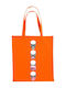 TKT Cotton Shopping Bag in Orange color