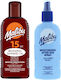 Malibu Bräunungsöl LSF15 200ml + After Sun Spray Balsam 200ml