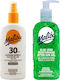 Malibu Spf30 Waterproof Spray 200ml + Aloe After Sun Gel 200ml