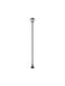 Nowodvorski Outdoor Floor Lamp Post IP44 for E27 Socket Black