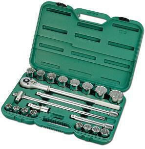 Honiton Schlüsselsatz 21-teilig 3/4" Steckschlüssel 12-kant 6221