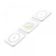 Essager Wireless Charger (Qi Pad) 15W Whites (3w1)