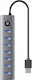 Orico Hub USB 3.0 cu 7 Porturi USB-A Gri
