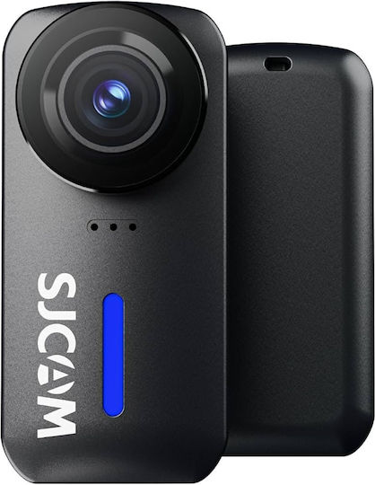 SJCAM C110+ Action Camera 4K Ultra HD Υποβρύχια (με Θήκη) Standard με Οθόνη και Wi-Fi Μαύρη