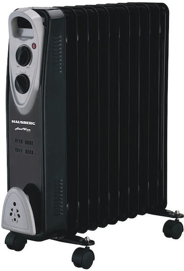 Hausberg HB8911NG Καλοριφέρ Λαδιού με 11 Φέτες 2500W