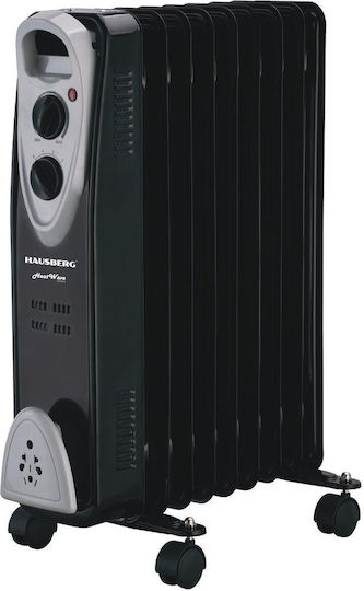 Hausberg HB8909NG Καλοριφέρ Λαδιού με 9 Φέτες 2000W