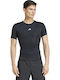 Techfit Aeroready Sportliches T-Shirt Black