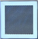 Kapnotechniki Rectangular Fireplace Air Shutter Gray 30x