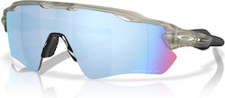 Oakley Radar Ev Path Ochelari de soare Gri cu Cadru & Albastru deschis Lentilă