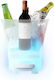 Einfache Champagners Acryl mit Abmessungen 30x29x33cm Transparent