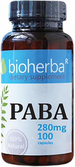 Bioherba Paba 280мг Суплемент за Здравето на Ставите 100 капси