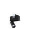 Nowodvorski Rectangle Recessed Spot Black 13.8x6.4cm. 1pcs