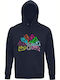 Pokemon Fanart Kapuzenpulli Pokemon Marineblau