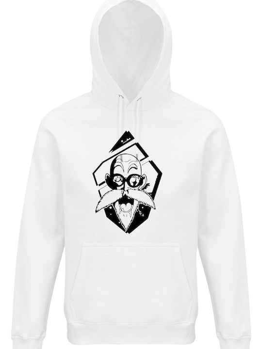 Master Roshi Dragon Ball Kapuzenpulli Dragon Ball Weiß