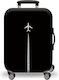 Medium Amber Airplane Suitcase Cover Am748-02 A...