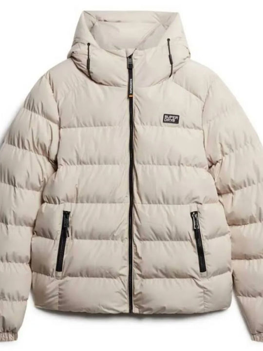 Superdry M D2 Sdcd Μπουφάν Puffer Ecru