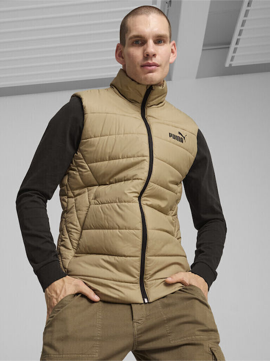 PUMA Sleeveless Jacket Puffer Beige