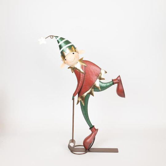 Eurolamp Metall-Elf auf Roller 54,61 cm
