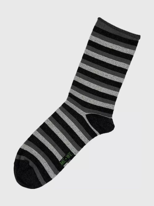 ME-WE Women's Socks Black