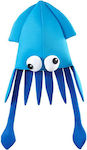 Giant Blue Squid Hat 02126