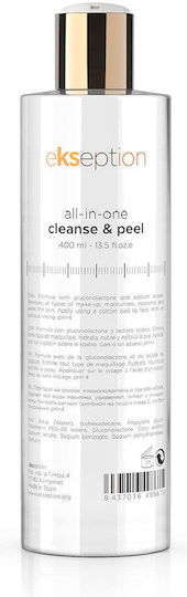 Ekseption Cleanse & Peel Liquid Facial Cleanser For Brightening & Antioxidant Action 400ml
