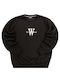 New Wave Men's Sweatshirt black