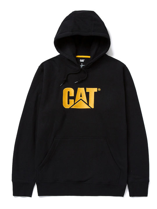 Sweatshirt mit Kapuze Schwarz