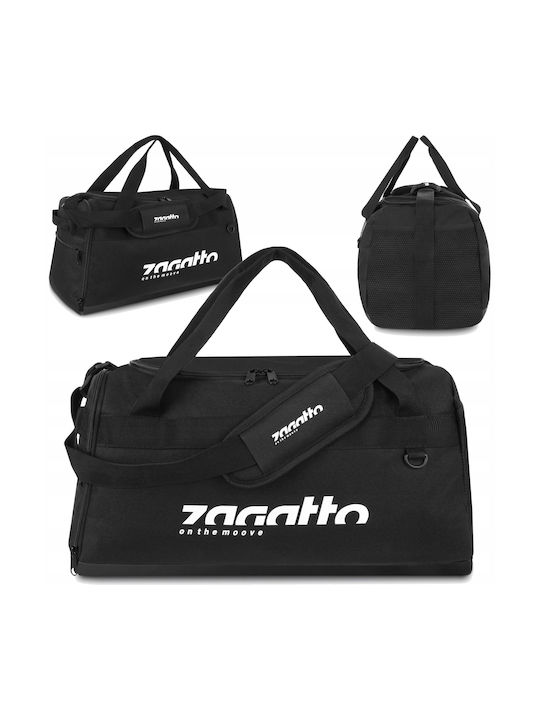 Zagatto Τσάντα Ώμου για Γυμναστήριο Μαύρη