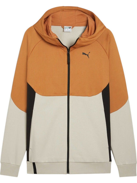 PUMA Ζακέτα Desert Dust με Κουκούλα