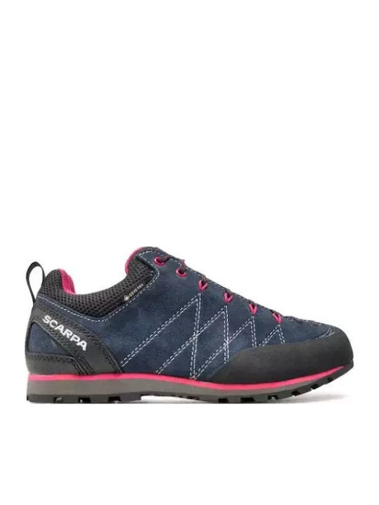 Scarpa Încălțăminte De Drumeție Pentru Femei Impermeabilă Cu Membrana Gore-Tex Albastră