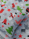 Borea Christmas Decorative Rectangular Pillowcase Gray 50x70cm