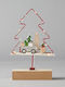 Christmas Decorative Illuminated Metal Tree 19cm IP20 Battery