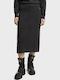 Pencil Skirt Charcoal