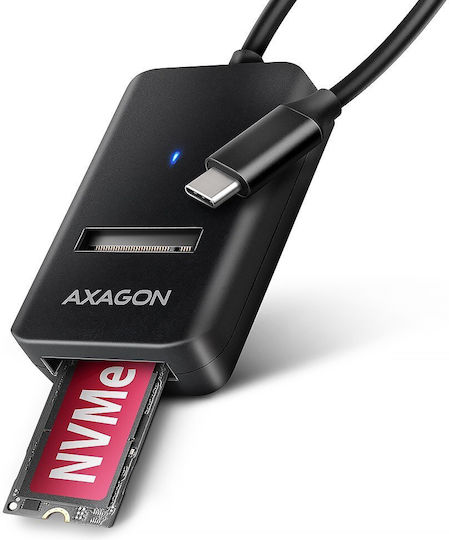 Axagon Θήκη για Σκληρό Δίσκο M.2 SATA III NVME με σύνδεση Type-C