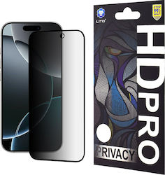 Lito Privacy Screen Protector (iPhone 17 Pro / 16 Pro / 17)