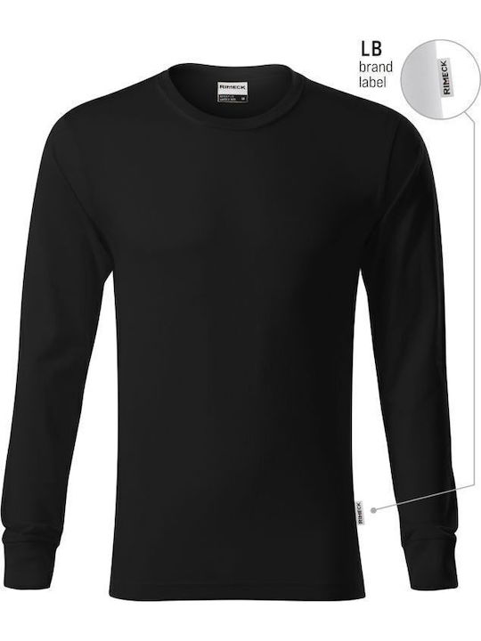 Rimeck Ανδρικό Διαφημιστικό T-shirt Κοντομάνικο σε Λευκό Χρώμα