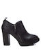 Xti Women's Ankle Boots with High Heel Black