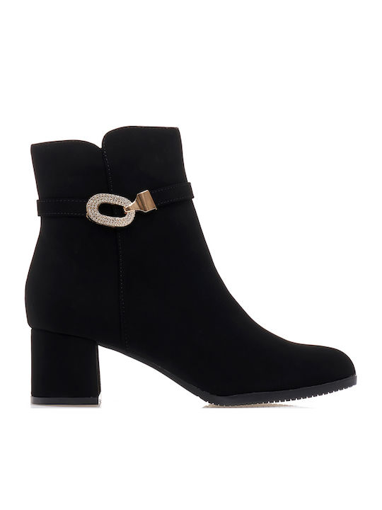 Tsoukalas Women's Ankle Boots with Medium Heel ...