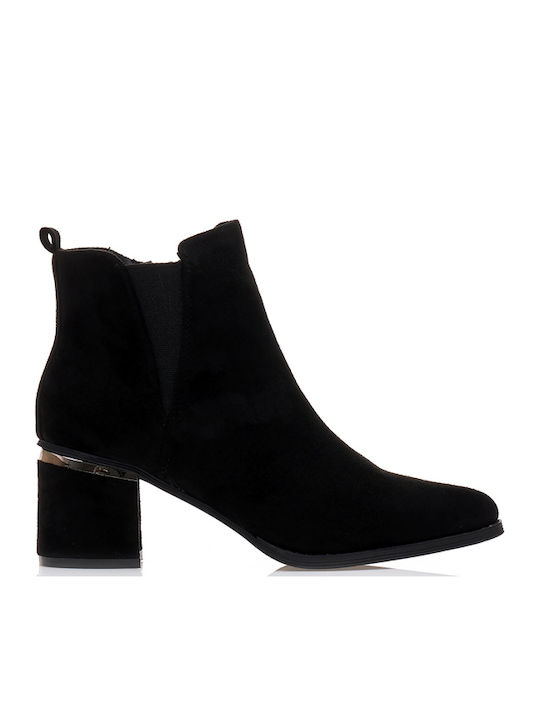 Tsoukalas Suede Women's Ankle Boots with Medium...