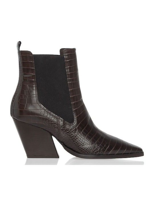 Sante Leder Damen Chelsea Stiefeletten mit hohe...