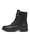 Leather Women's Ankle Boots Black