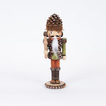 Soldier Pinecone Green-Red 20.50cm