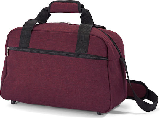 Benzi Βζ5528 Sack Voyage 20lt Burgundy Fabric L40xW20xH25cm