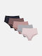 Βαμβακερά Damen Slip MultiPack Multicolor